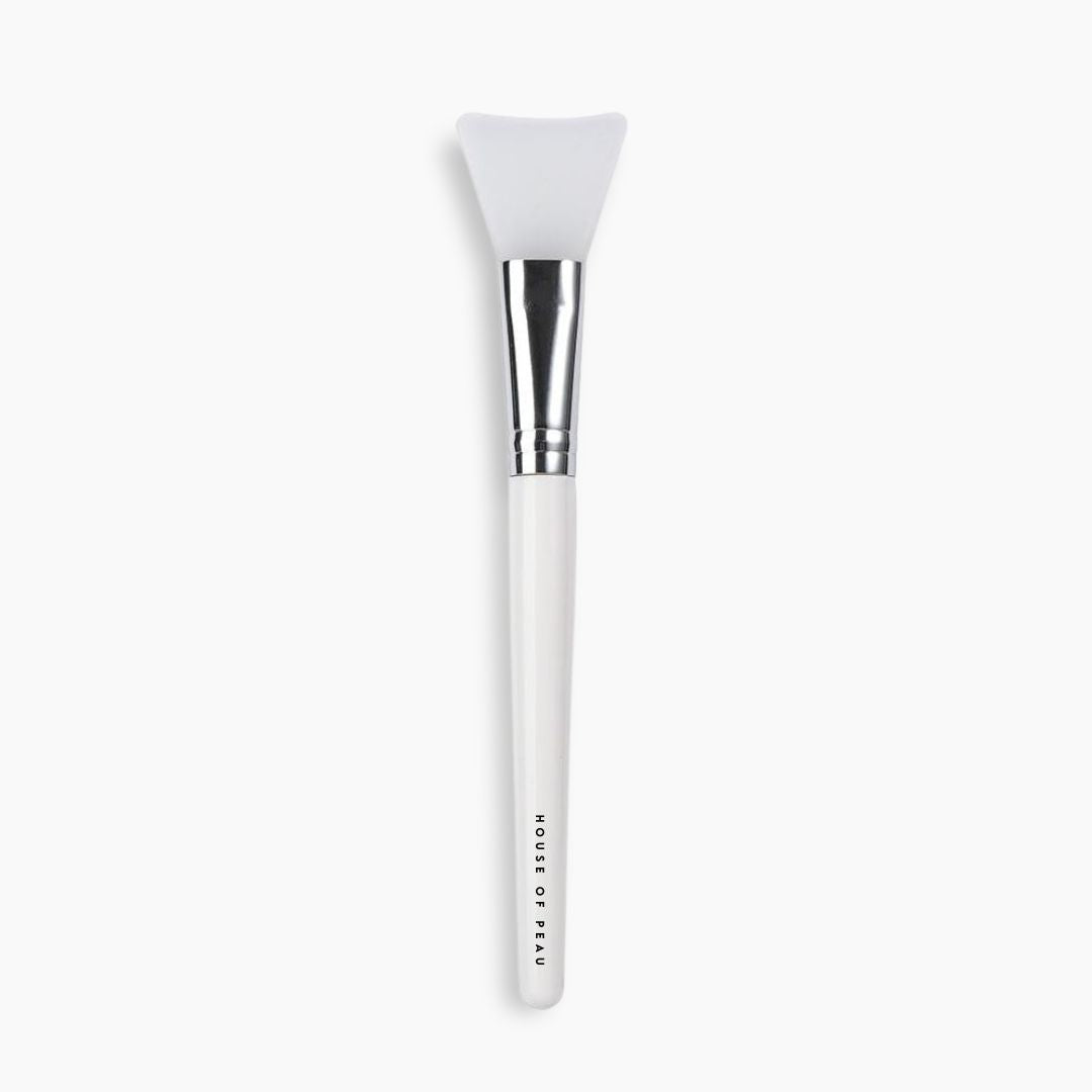 pinceau_silicone_blanc_visage_masque_gommage_crème_cosmétique_beauté_skincare_application_