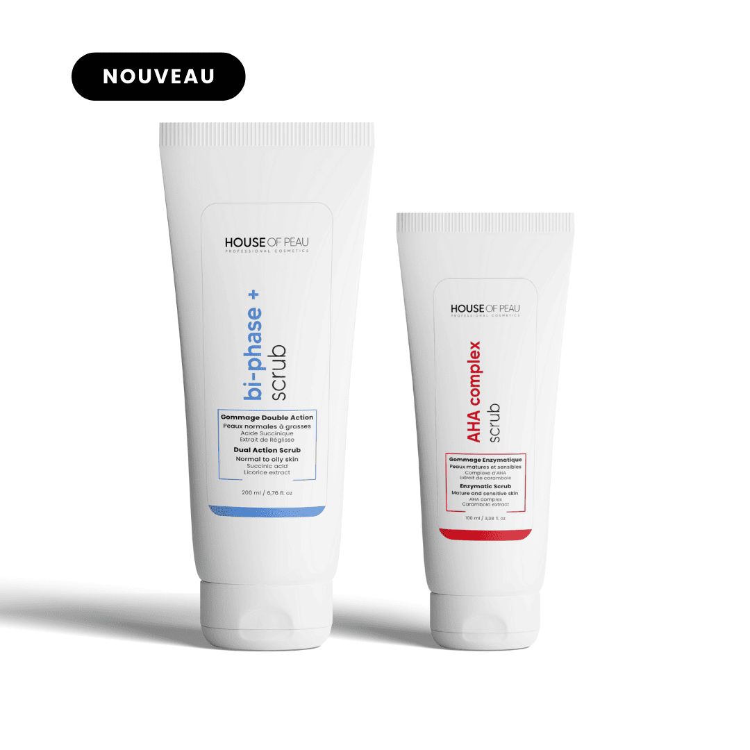 Gommages visage professionnels | Lot de 2